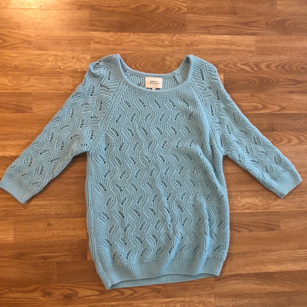 Blue sweater